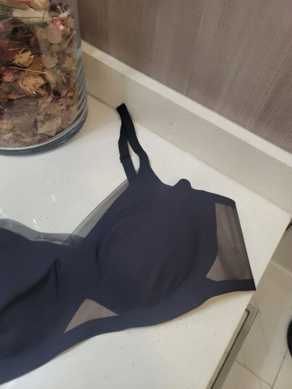 Honeylove Crossover Bra Black/Nude Size Size Xl  Convertible Straps - Picture 2 of 10
